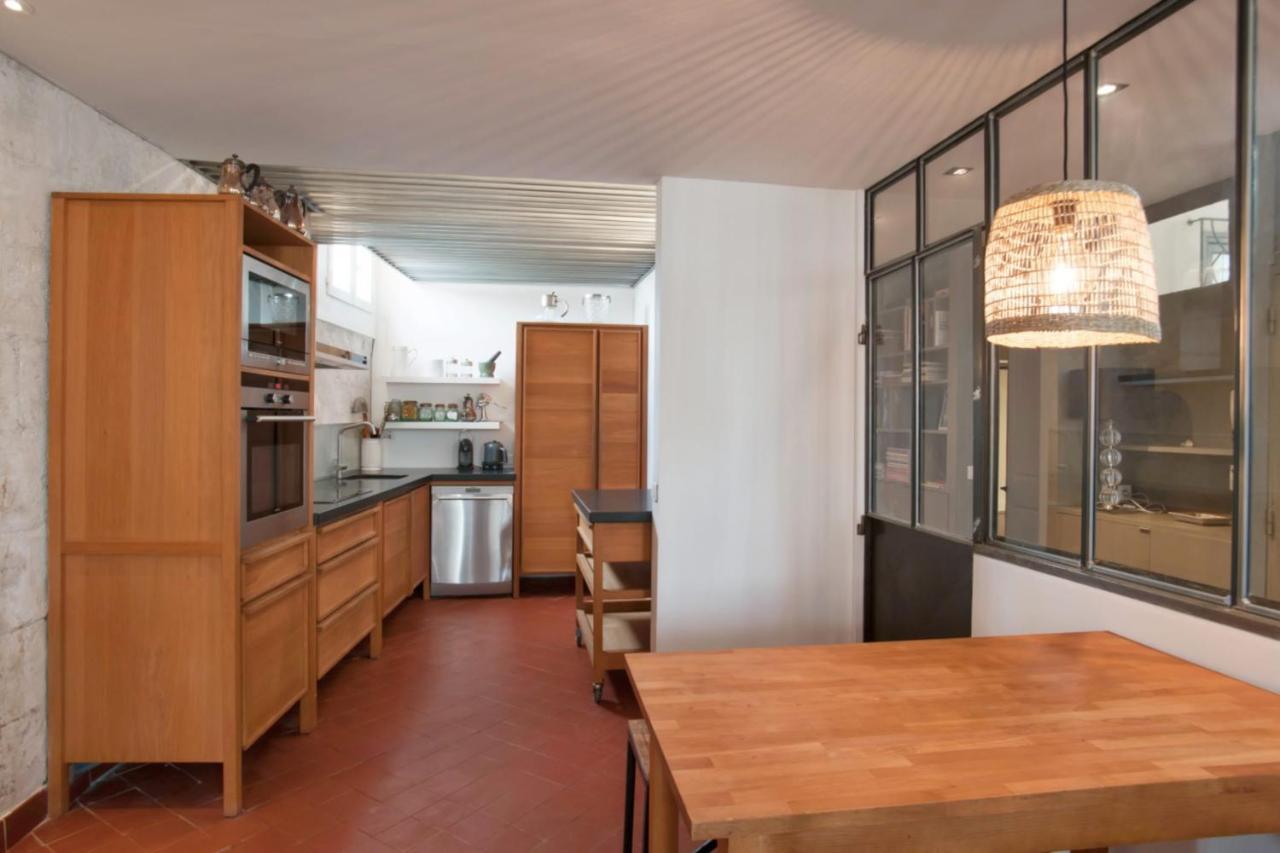 Charming And Large Duplex Flat With Beautiful Terrace In Avignon Apartment Exterior photo